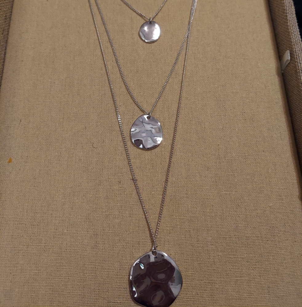 Silver Chloe and Isabel 3 piece Necklace